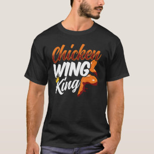 T-shirt Ailes de poulet Chicken Wing King Poulet frit