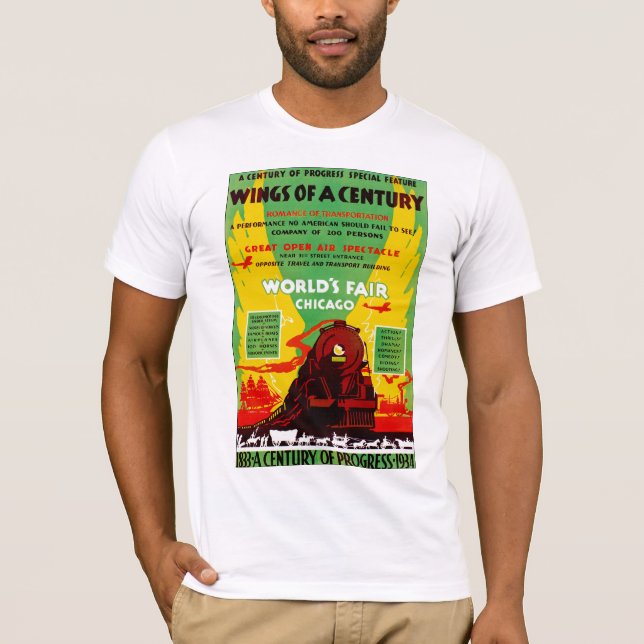 T-shirt Ailes d'un siècle (Devant)