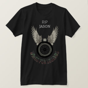 T-shirt Ailes pour légendes, mémorial Personnaliser la Per