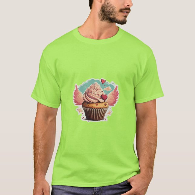 T-shirt Ailes Whimsical : Le décollage le plus doux (Devant)