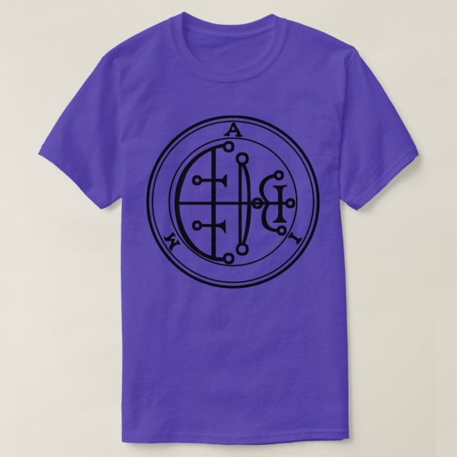 T-shirt Aim Sigil augmente Onex27s Intellect Noir (Design devant)