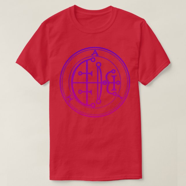 T-shirt Aim Sigil Augmente Onex27s Intellect Purple Gradi (Design devant)