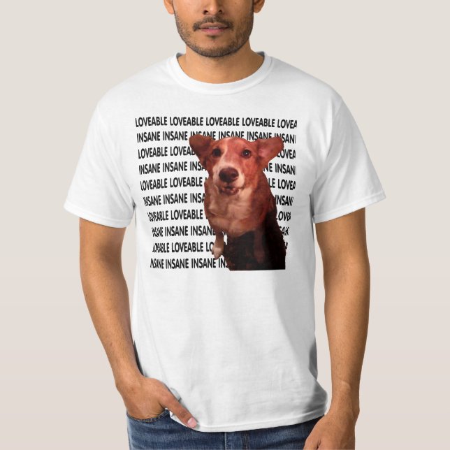 T-shirt Aimable et fou. (Devant)
