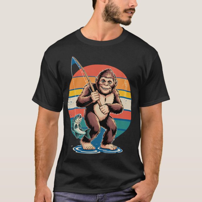T-shirt Aimant à poissons certifié (Devant)