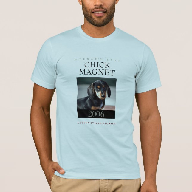 T-shirt AIMANT Cabernet sauvignon 2006 de POUSSIN (Devant)