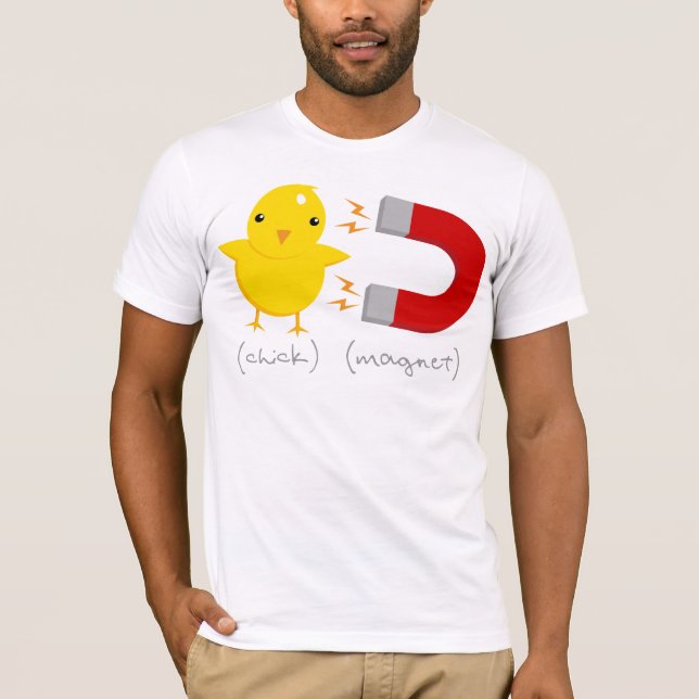 T-shirt Aimant de poussin ! (Devant)