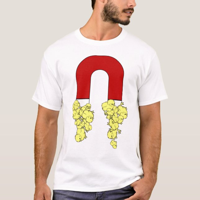 T-shirt Aimant de poussin (Devant)