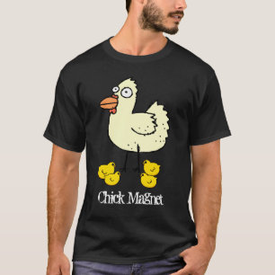 T-shirt Aimant de poussin pour des agriculteurs de poulet
