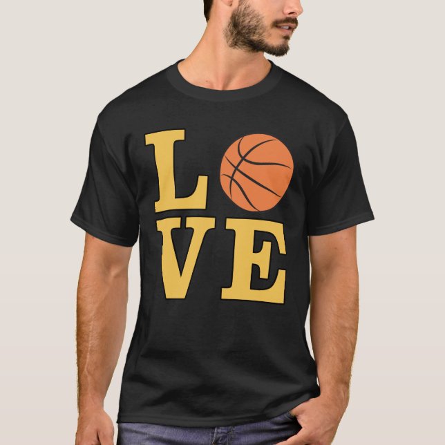 T-shirt Aime Basket-ball (Devant)