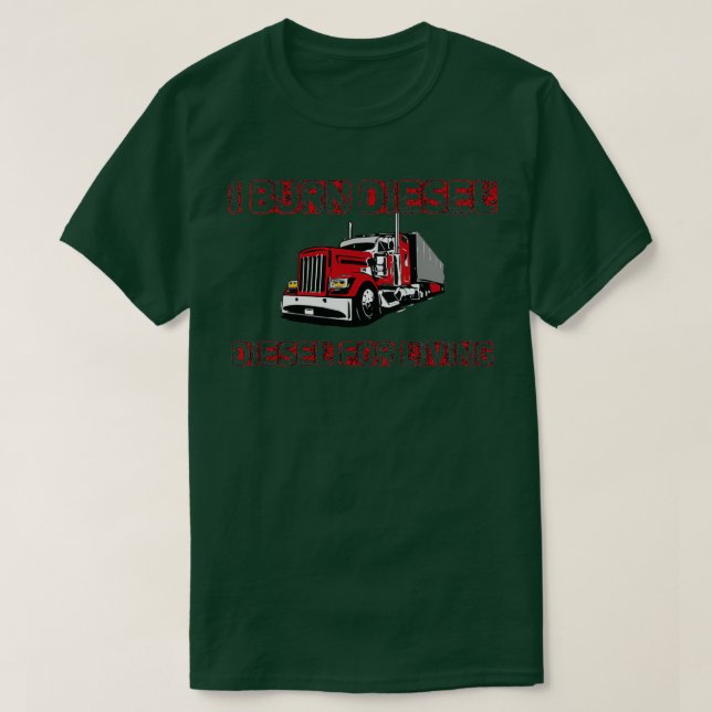 T-shirt aime camion s'arrête ClassicCopy (Design devant)