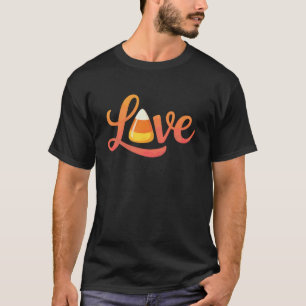 T-shirt Aime Candy Corn Halloween