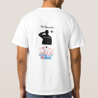 T-shirt aime la fête commémorative