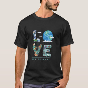 T-shirt Aime ma planète