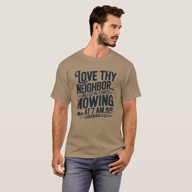 T-shirt Aime ton prochain (Devant entier)