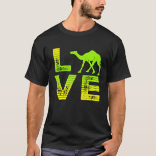 T-shirt Aiment Chameaux Désert Chameau Amoureux Garçonfill