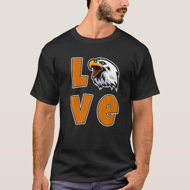 T-shirt Aimer Aigles Oiseaux De Prey Aigle (Devant)