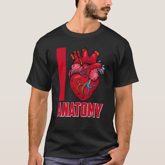 T-shirt Aimer Anatomie Docteur Étudiants de l'école Médica (Devant)