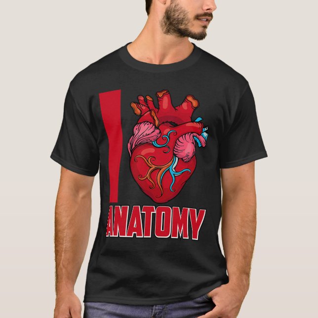 T-shirt Aimer Anatomie Docteur Étudiants de l'école Médica (Devant)