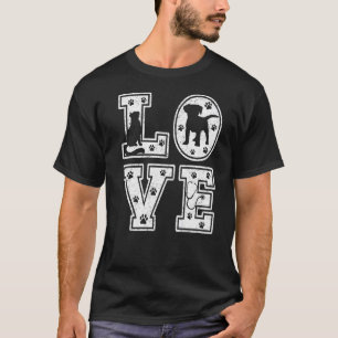 T-shirt Aimer Animaux Vet Tech Retro Vétérinaire Technicia