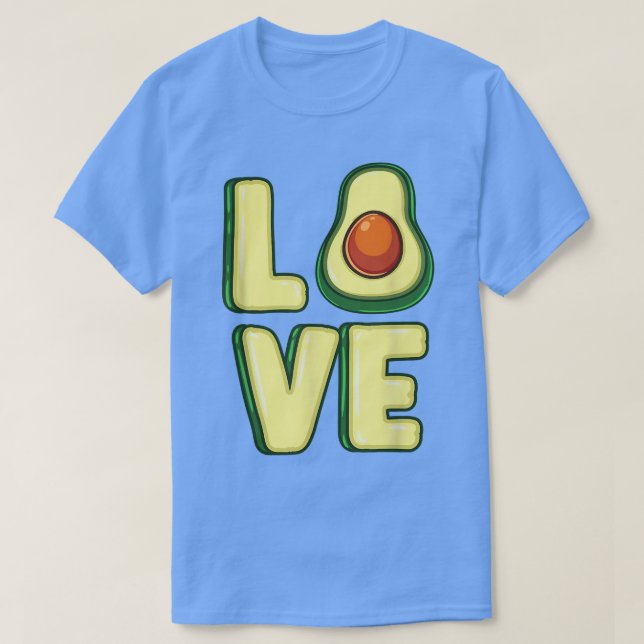 T-shirt Aimer Avocado Pour Avocado Lover699 (Design devant)