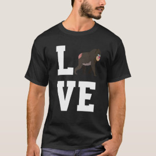 T-shirt Aimer Baboon Vêtements Singe Ape