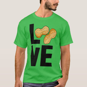 T-shirt Aimer cacahuètes Tasty Nutty Drôle Genre Révéler N