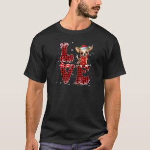 T-shirt Aimer Chihuahua Vilain Noël Pour Les Femmes Hommes