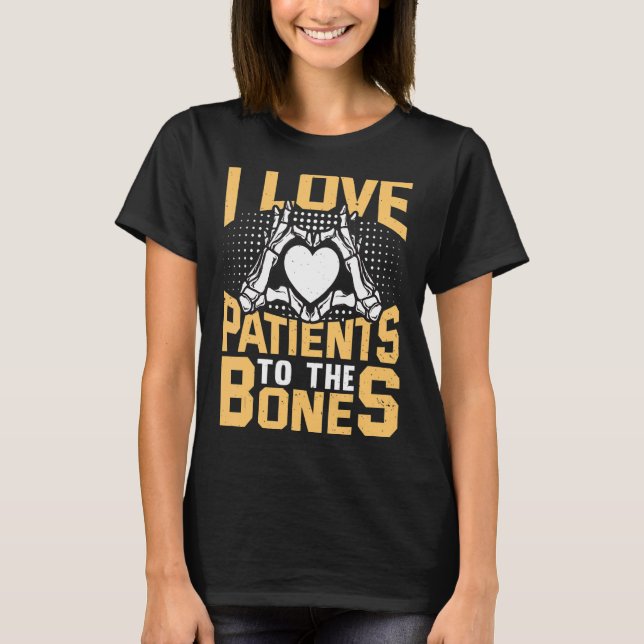 T-shirt Aimer Chiropraticien Patients Chiropratique (Devant)