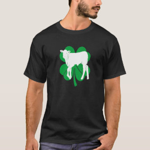T-shirt Aimer Cultivant du veau montrant du bétail Costume