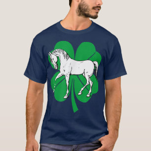 T-shirt Aimer Cultiver Les Chevaux, Montrer Le Coût De L'É