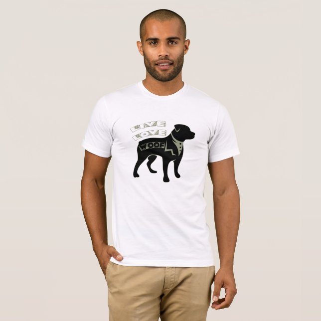T-shirt aimer en vie (Devant entier)
