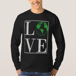 T-shirt Aimer Environnement Nature Planète Terre