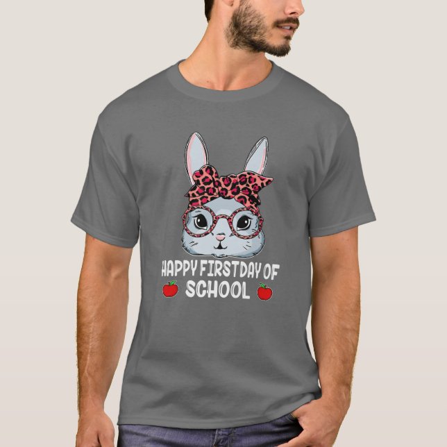 T-shirt Aimer Étudiant De 5E Année À L'École (Devant)
