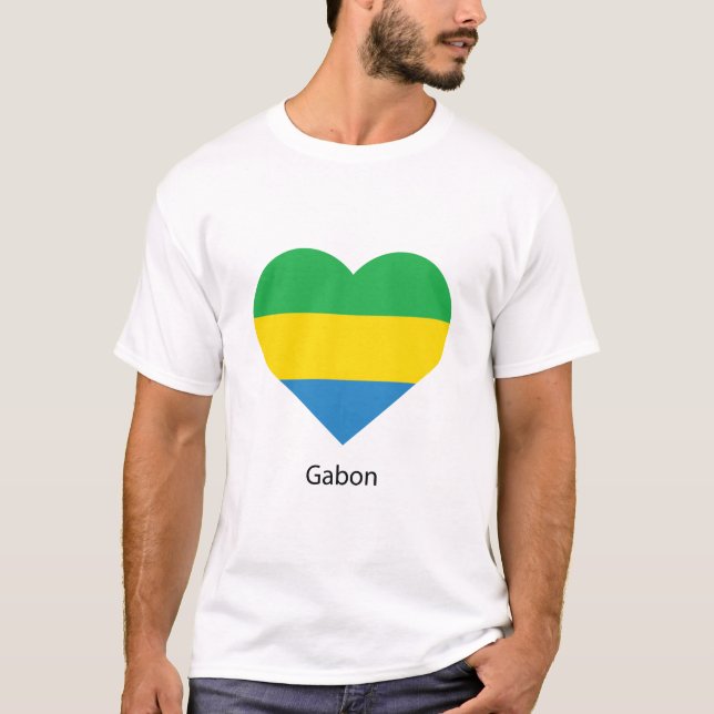 T-shirt Aimer Gabon (Devant)