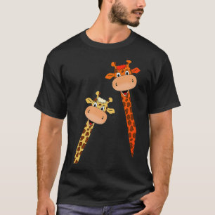 T-shirt Aimer Giraffes Giraffe Amateurs Giraffe