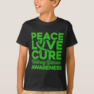 T-shirt Aimer guérison Maladie du rein Sensibilisation
