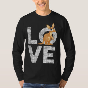 T-shirt Aimer kangourou Australie soigneur de zoo safari a