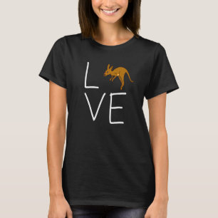 T-shirt Aimer Kangourou Australien Australie Enfants Kango