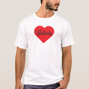 T-shirt Aimer la Bolivie