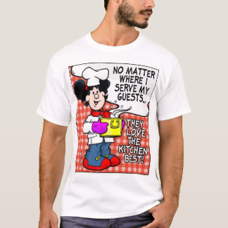 T-shirt Aimer La Cuisine Le Mieux
