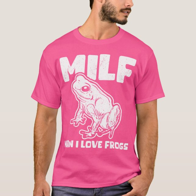 T-shirt Aimer la grenouille (Devant)