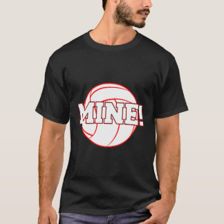 T-shirt Aimer la mine de volley-ball pour n