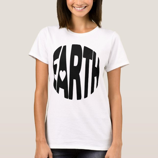 T-shirt Aimer la Terre (Devant)