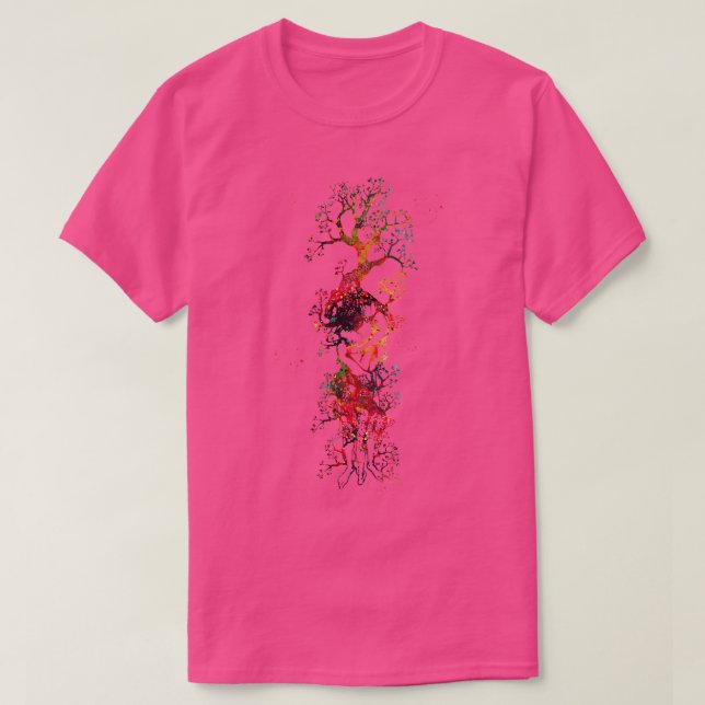 T-shirt Aimer l'arbre 1 (Design devant)