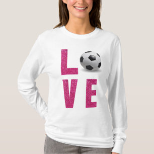 T-shirt Aimer le football