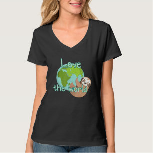 T-shirt Aimer Le Monde Paresseux