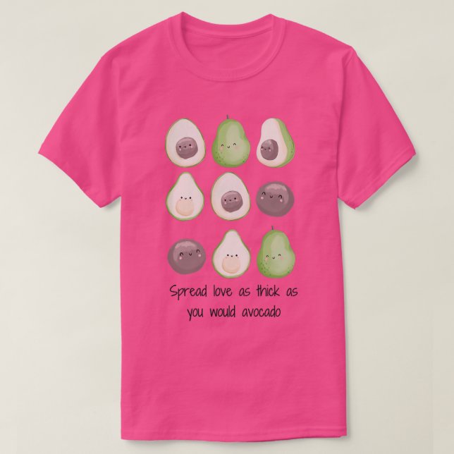 T-shirt Aimer Les Avocats (Design devant)