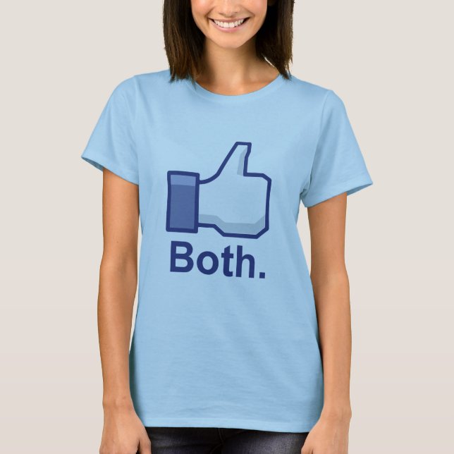 T-shirt Aimer les deux (Devant)