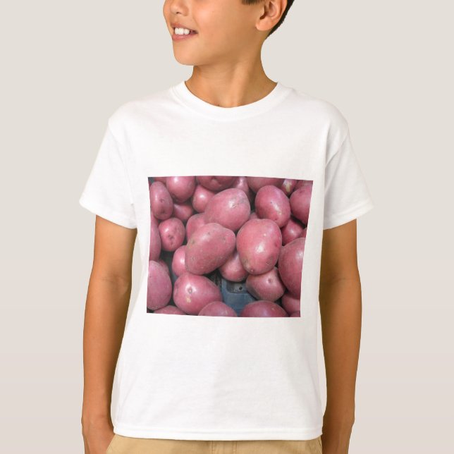 T-shirt Aimer les pommes de terre (Devant)