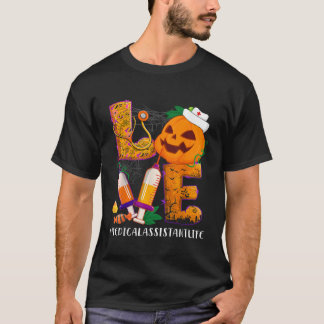 T-shirt Aimer Médicale Infirmière Vie Halloween Costum